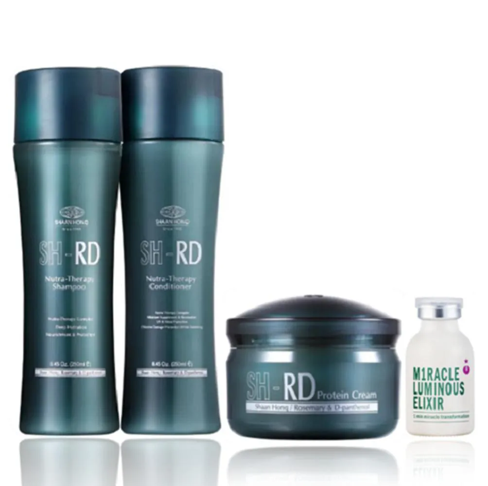 KIT SH-RD NUTRA THERAPY DUO 250ML + PROTEIN CREAM 50ML + ELIXIR AMPOLA 25ML (4 PRODUTOS)