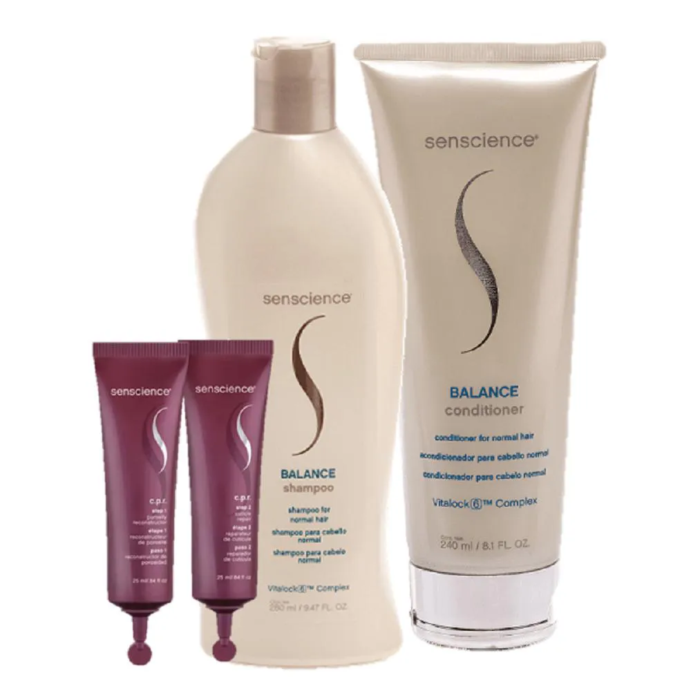 Senscience Balance Home Care Duo E Cpr Tratamento Reconstrutor 25ml