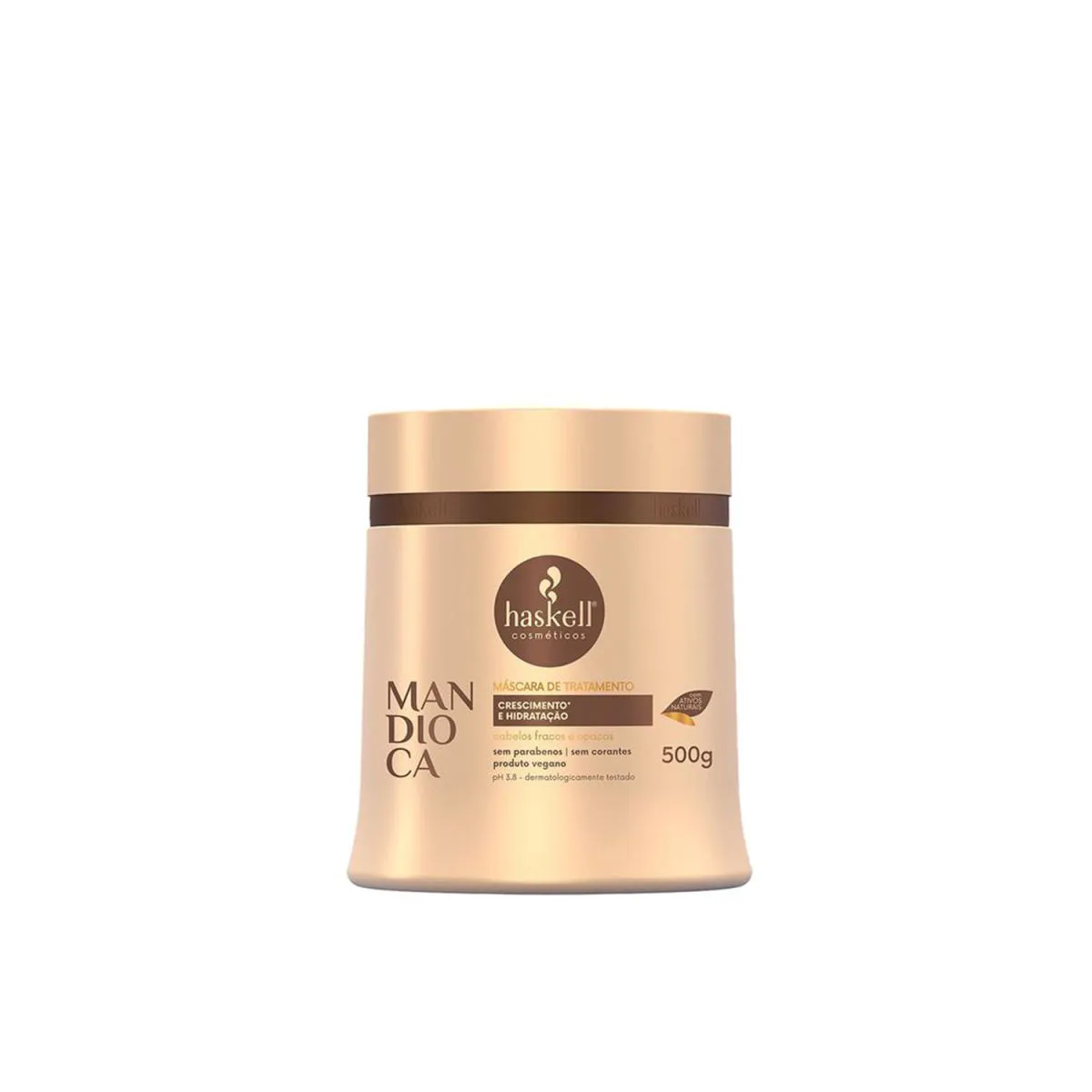 Haskell Mandioca - Máscara De Hidratação 500G