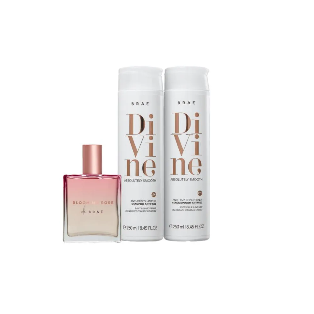 Kit Braé Divine Blooming Rose Trio (3 Produtos)