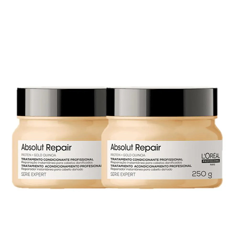Kit L'Oréal Professionnel Serie Expert Absolut Repair Gold Quinoa Protein - Máscara Capilar 250ml (2 Unidades)