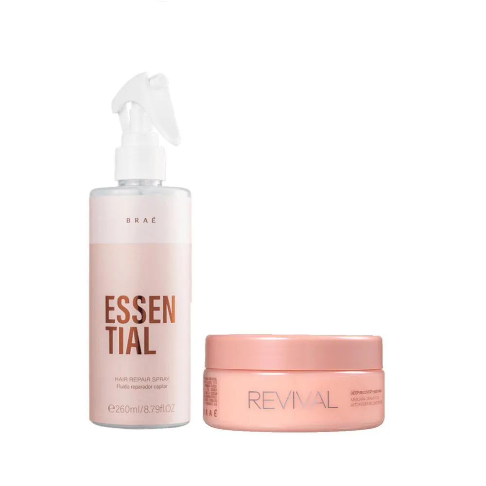 Braé Revival Mascara 200G+Essential Leave - In 260ml