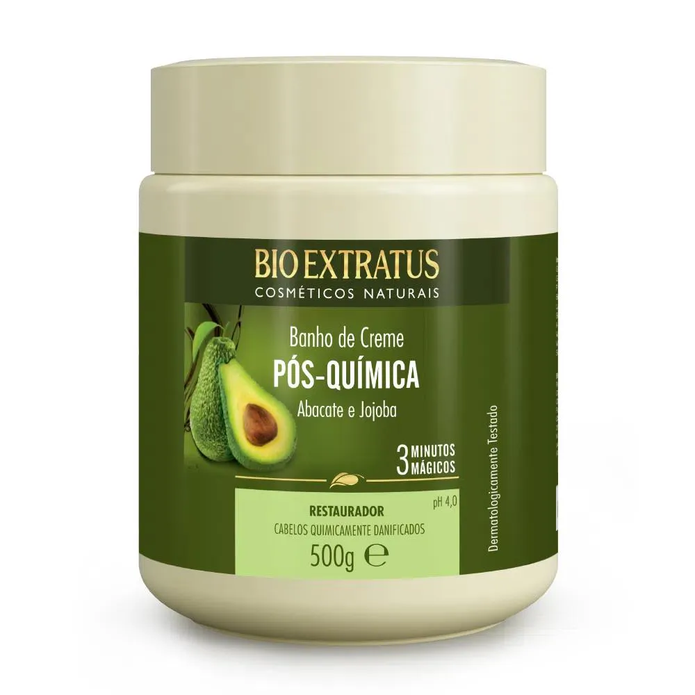 Banho De Creme Bio Extratus Pós-Química 500G