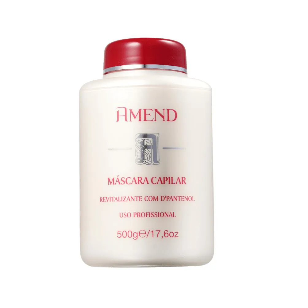 AMEND REVITALIZANTE COM DPANTENOL MáSCARA CAPILAR 500G