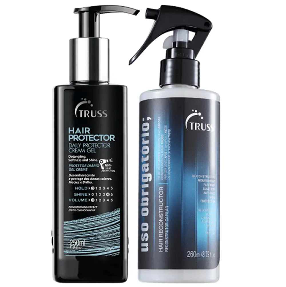 Kit Truss Hair Protector Obrigatorio 2 Produtos