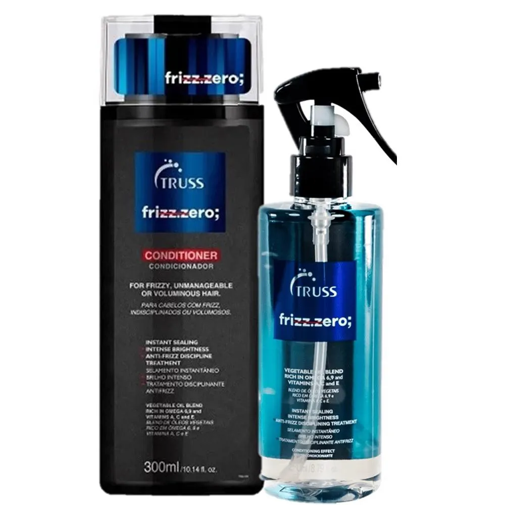 Kit Truss Frizz Zero Tratamento Disciplinante (2 Produtos)