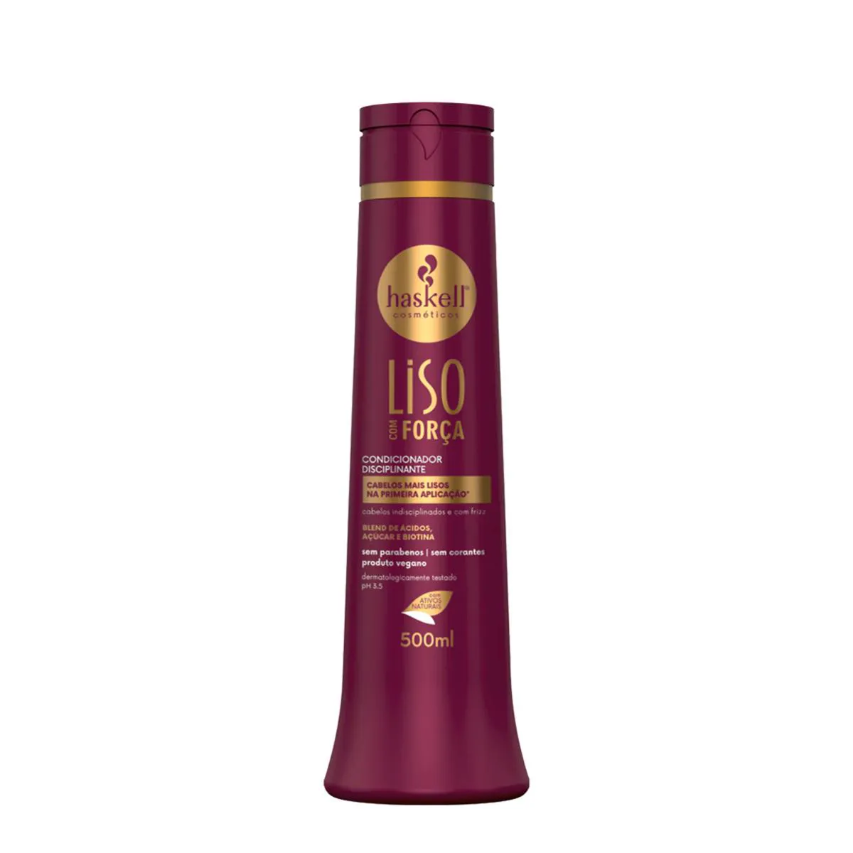 Condicionador Haskell Liso com Força Disciplinador 500ml
