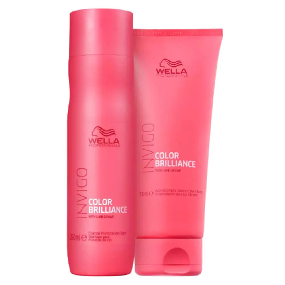 Kit Wella Professionals Invigo Color Brilliance Shampoo 250ml + Condicionador 200ml