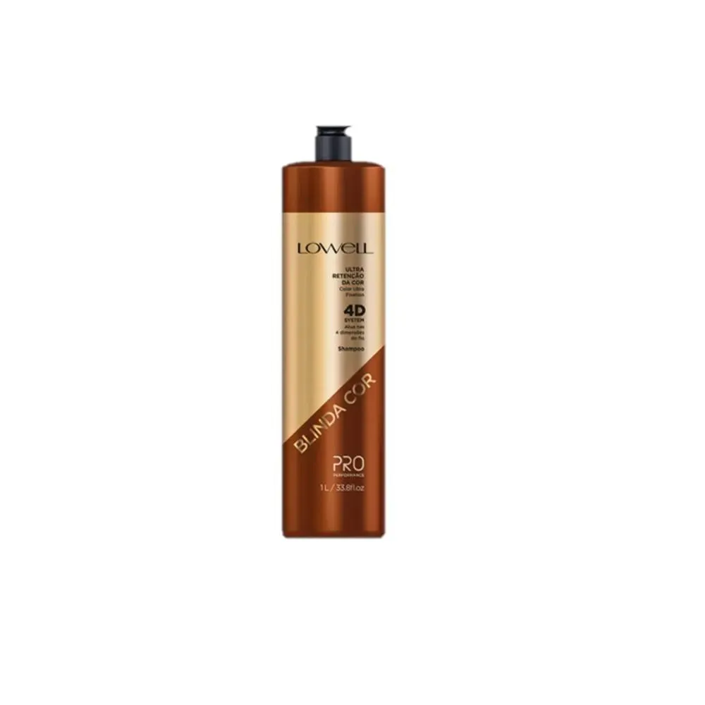 Shampoo Lowell Blinda Cor Pro Performance Proteção de Cor 1L