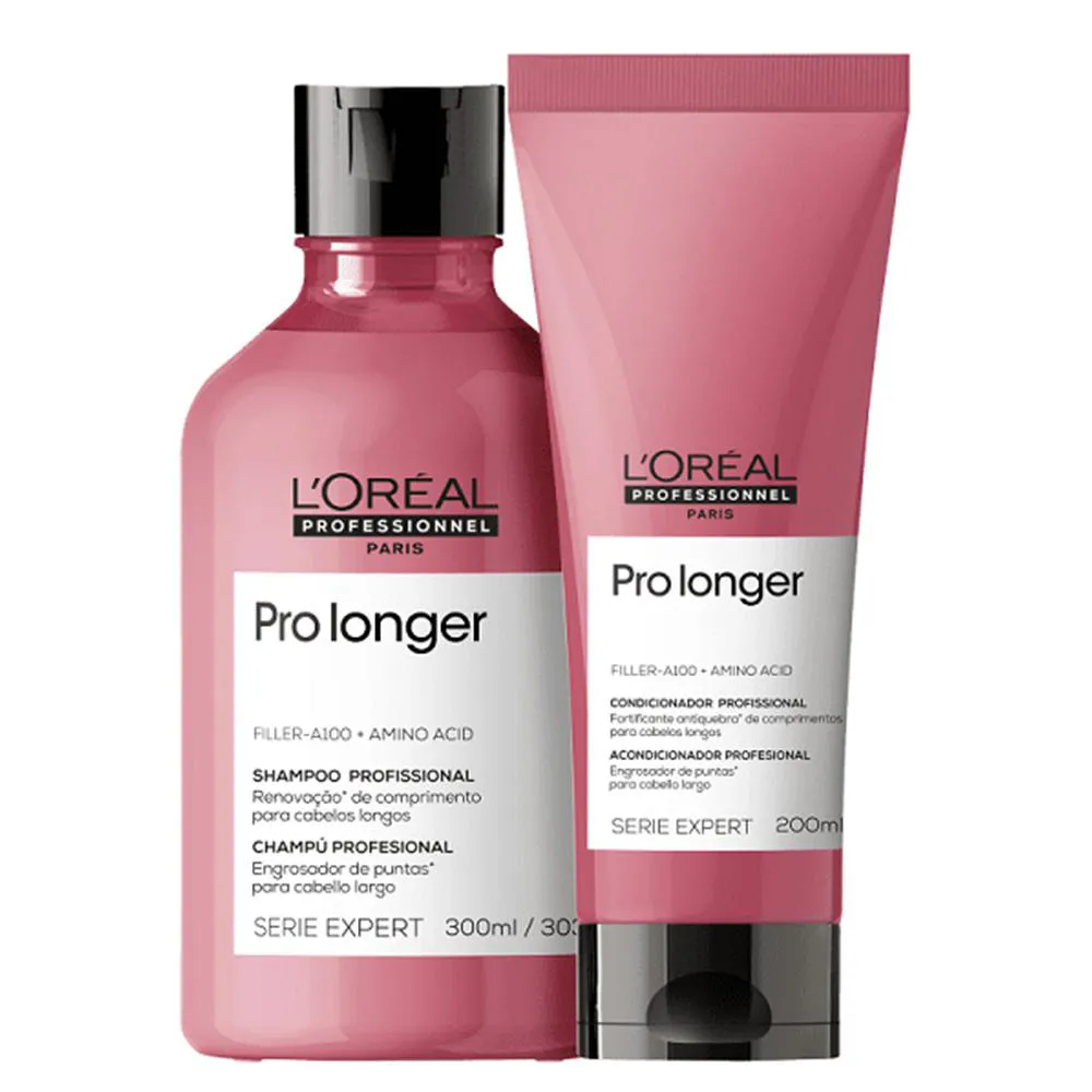 Kit L'Oréal Professionnel Serie Expert Pro Longer Shampoo 300ml + Condicionador 200ml