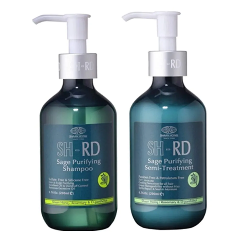 NPPE SHRD SAGE PURIFYING CABELOS OLEOSOS DUO 200ML (2 PRODUTOS)