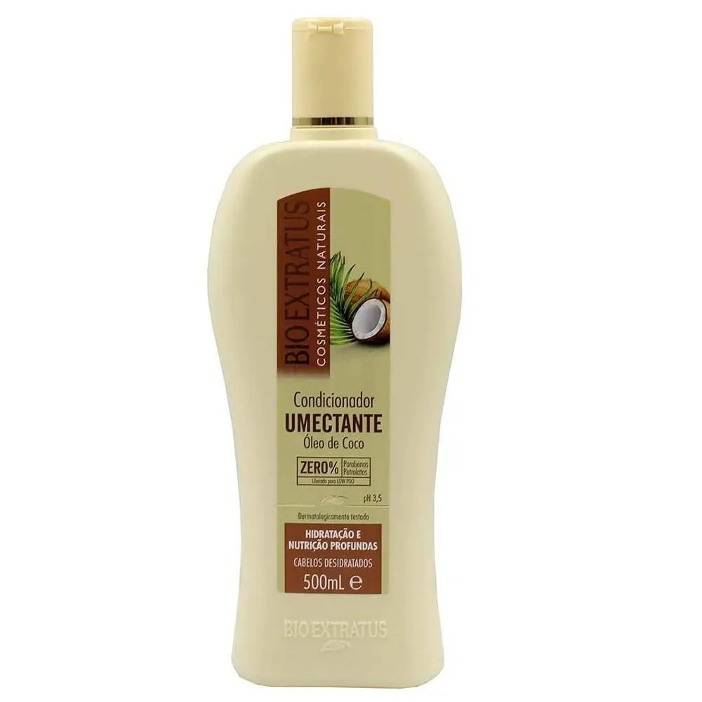Condicionador Umectante Óleo de coco Bio Extratus 500ml