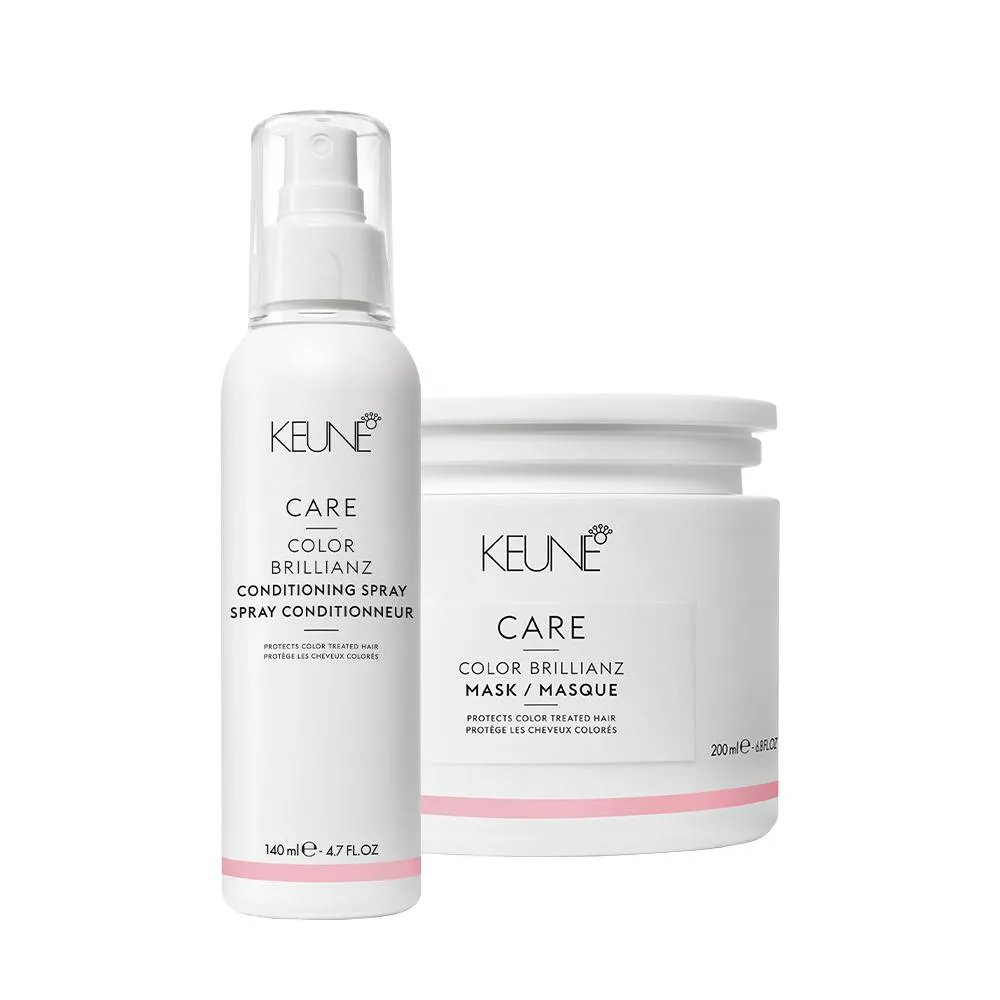 Kit Keune Color Brillianz -  Máscara E Leave - In (2 Produtos)
