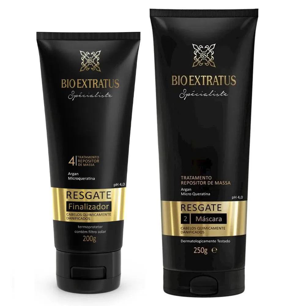 Bio Extratus Specialiste Resgate Máscara 250G Mais Finalizador 200G