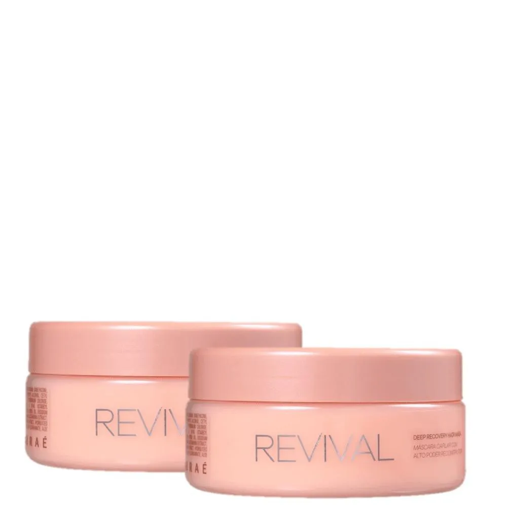 Kit Braé Revival - Mascara De Reconstrucao 200G (2 Unidades)