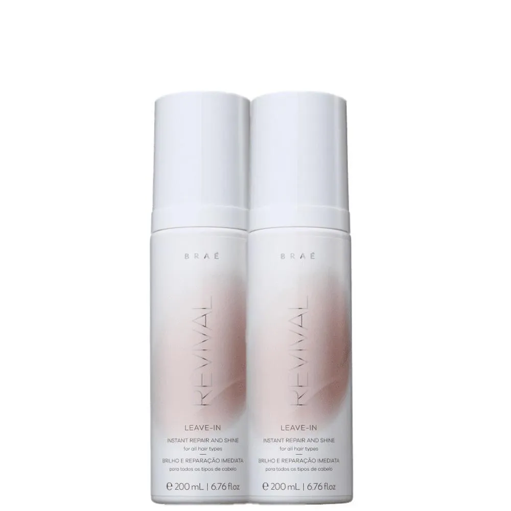 Kit Braé Revival - Leave - In 200ml (2 Unidades)