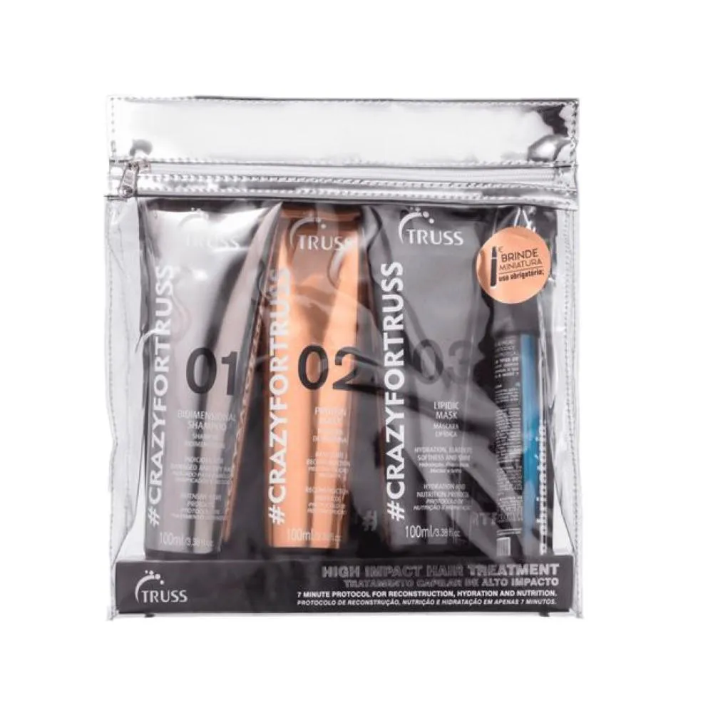 Kit Truss Crazy For Truss  Reconstrução (3 Produtos)