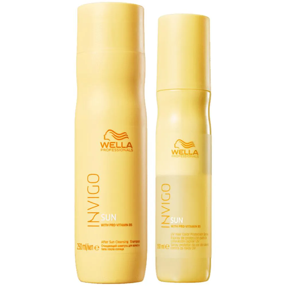 Wella Professionals Invigo Sun - Shampoo 250ml+Leave - In 150ml