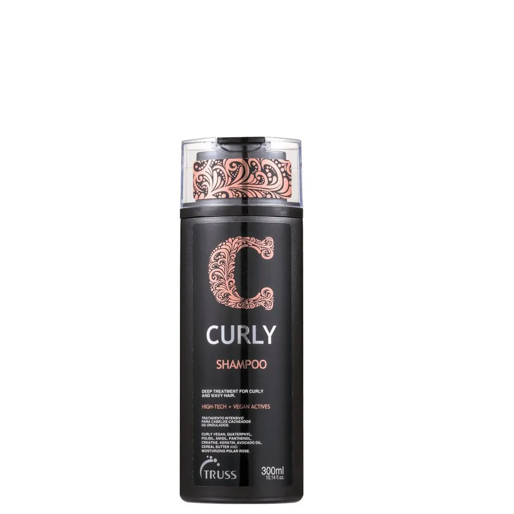 Shampoo Vegano Truss Curly Hidratação 300ml