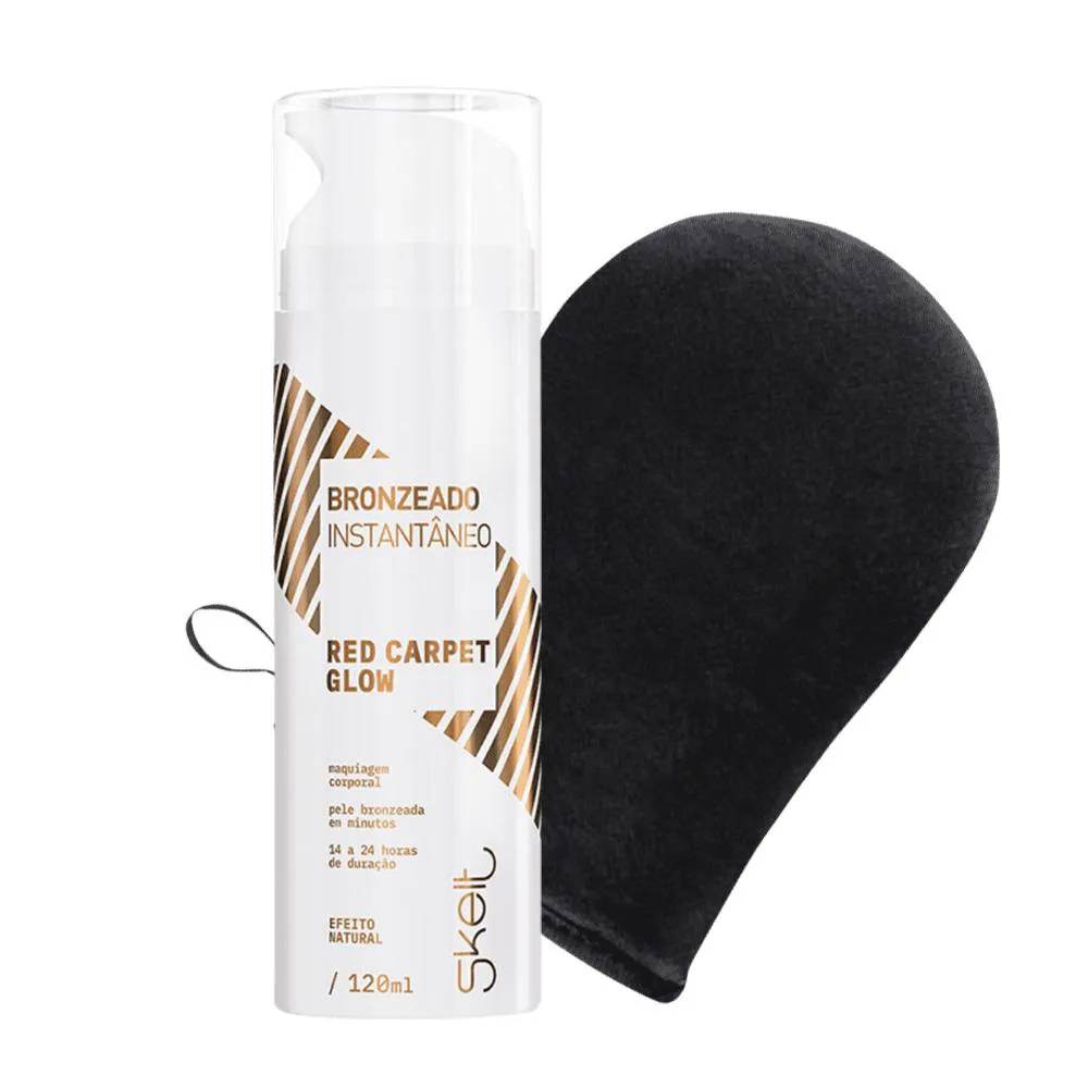KIT SKELT RED CARPET GLOW MITT INSTANTâNEO (2 PRODUTOS)