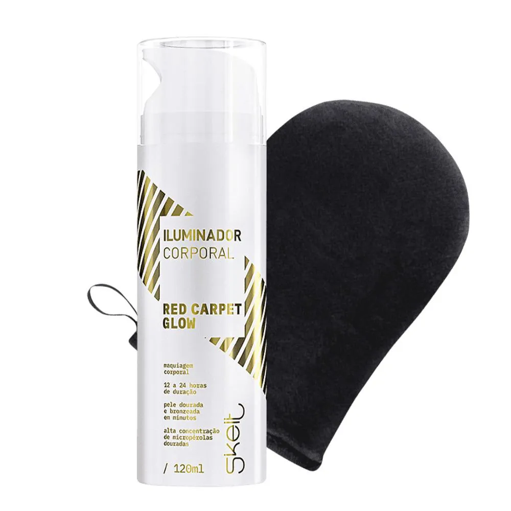 KIT SKELT RED CARPET GLOW MITT ILUMINADOR (2 PRODUTOS)