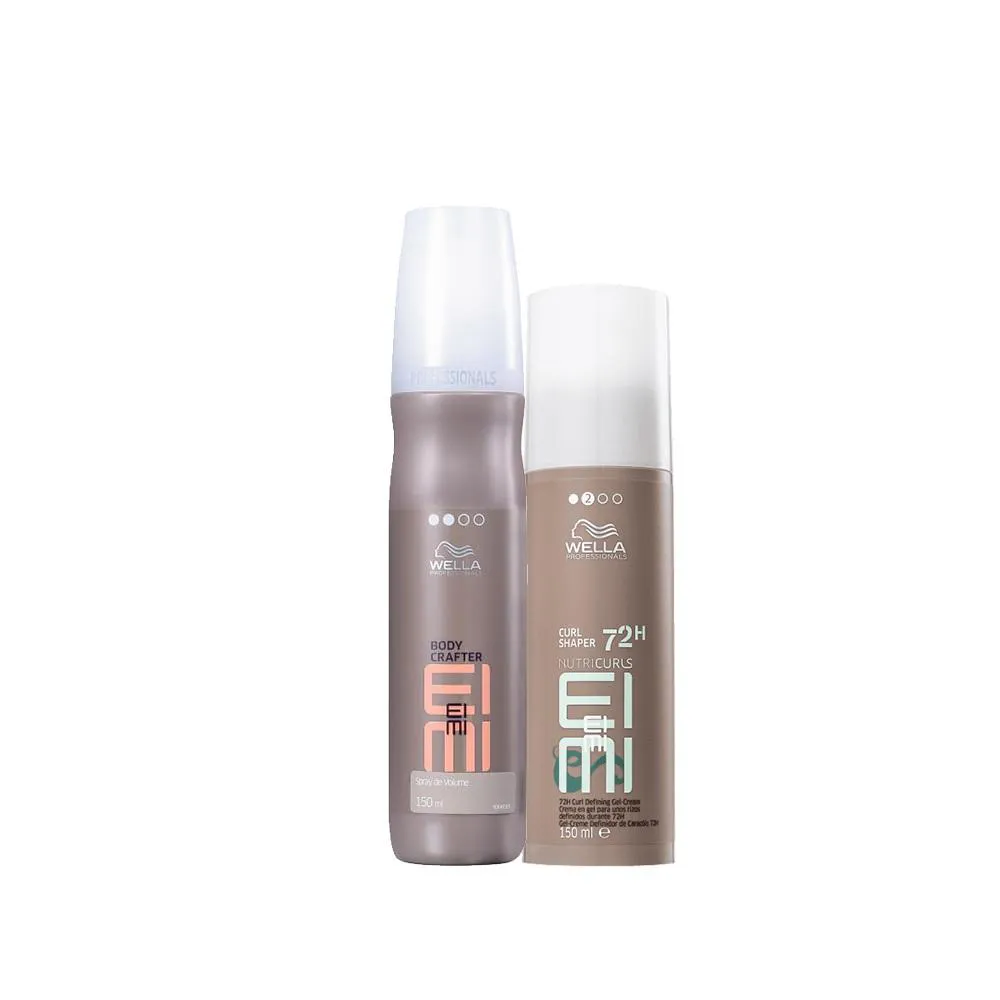 Kit Wella Professionals Eimi Volume Curl Shaper (2 Produtos)