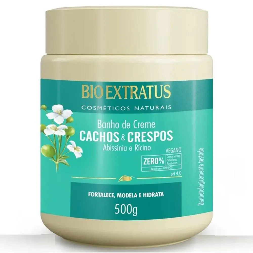 Bio Extratus Cachos E Crespos Banho De Creme 500G