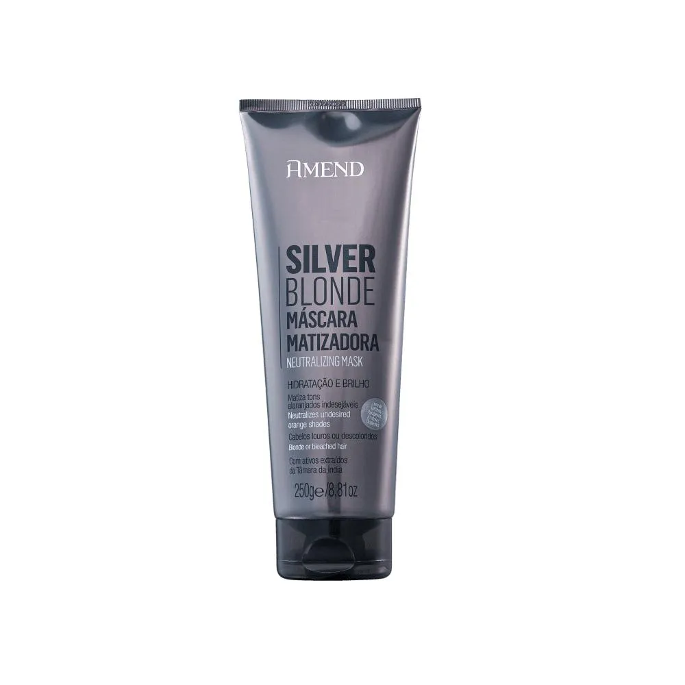 AMEND SILVER BLONDE MASCARA MATIZADORA 250G