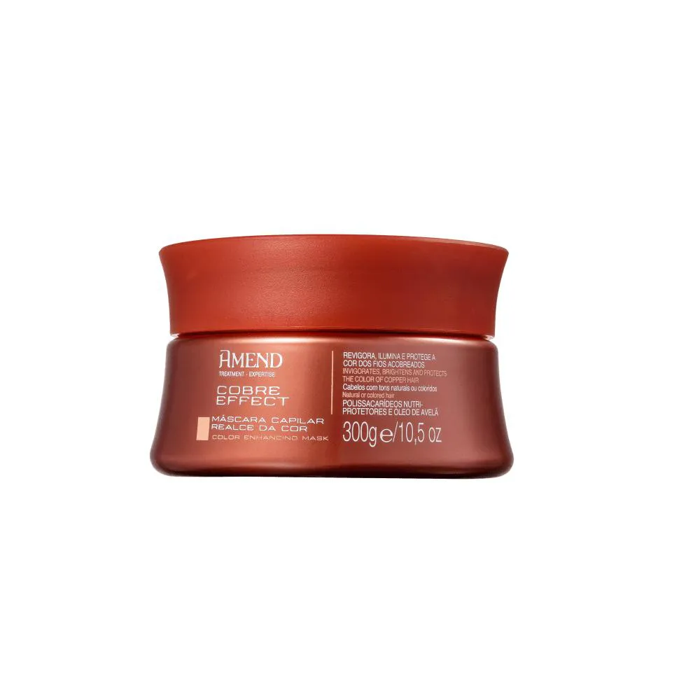 Amend Realce Da Cor Cobre Effect Mascara Capilar 300G