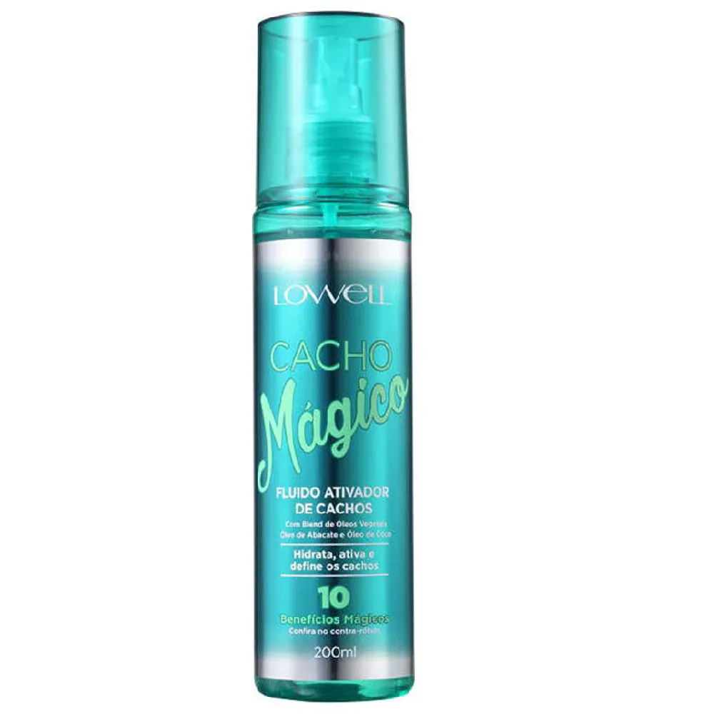 LOWELL CACHO MAGICO FLUIDO ATIVADOR DE CACHOS 200ML