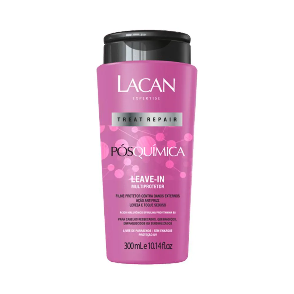 LACAN TREAT REPAIR PóS QUíMICA LEAVE-IN MULTIPROTETOR 300ML