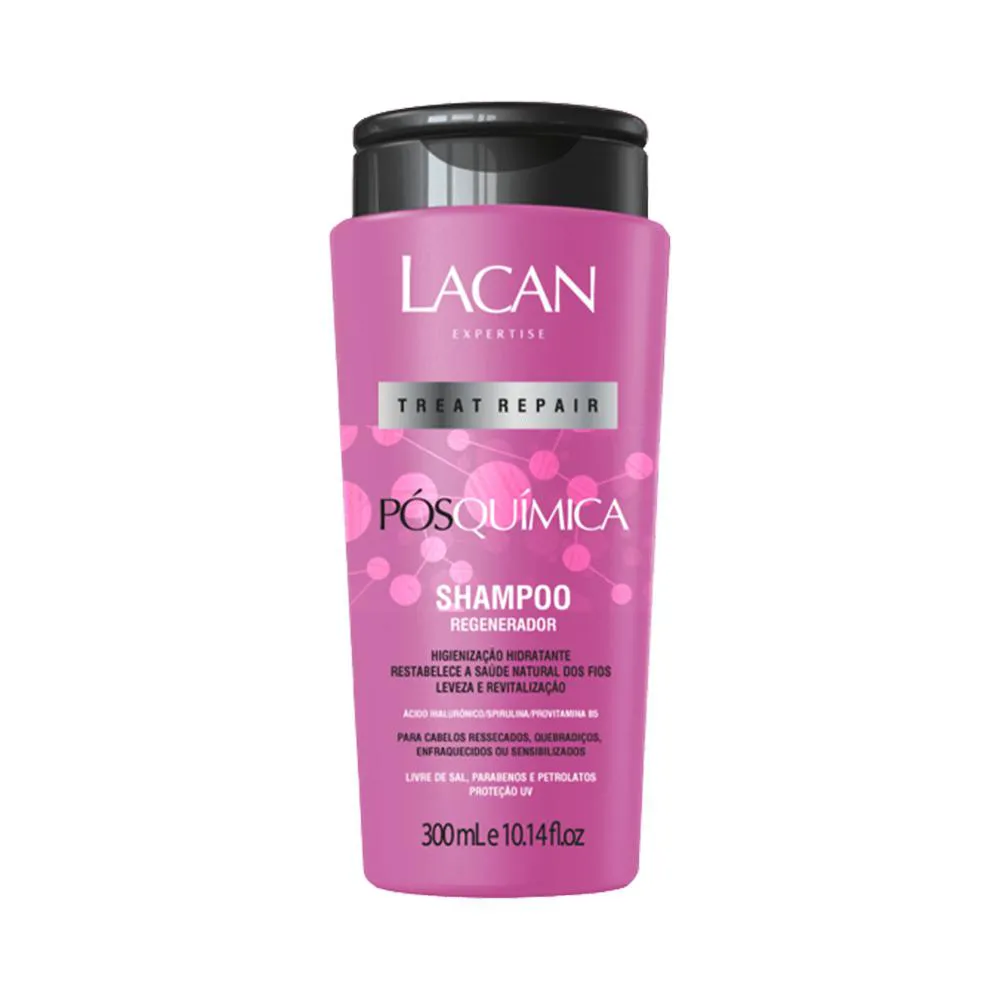 Shampoo Lacan Treat Repair Pós Química Regenerador 300ml