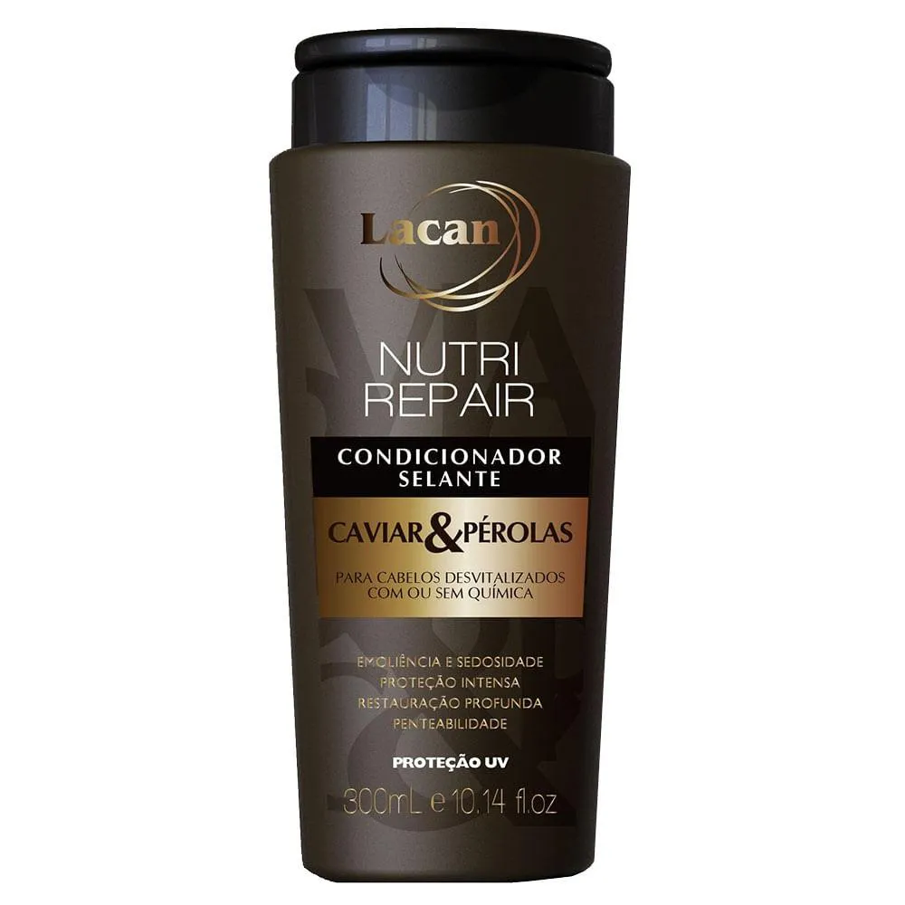 Condicionador Lacan Caviar e Pérolas Brilho Radiante 300ml
