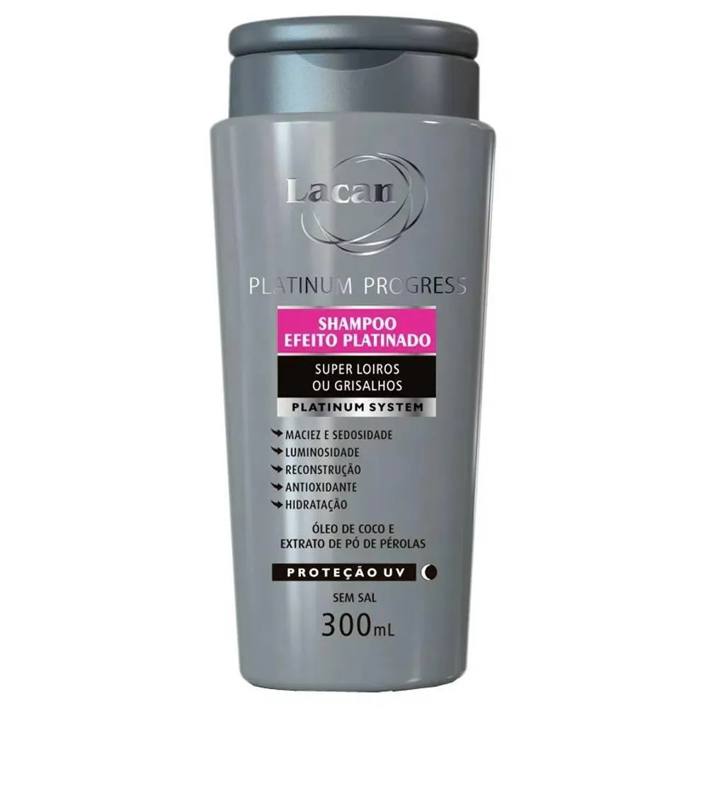 SHAMPOO LACAN EFEITO PLATINADO 300ML