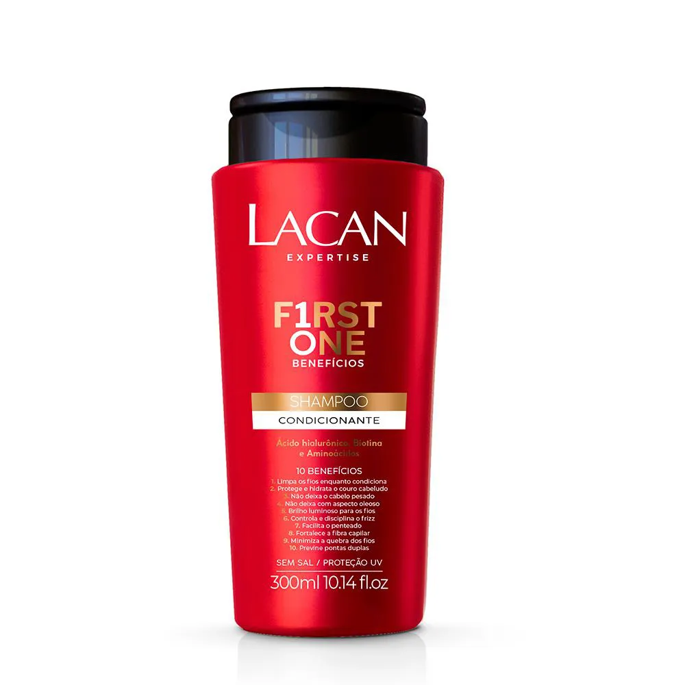 LACAN FIRST ONE 10 BENEFíCIOS  - SHAMPOO CONDICIONANTE 300ML