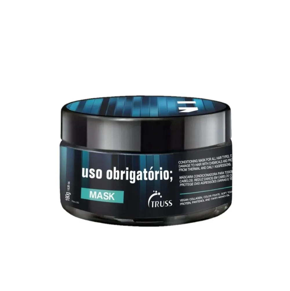 Truss Uso Obrigatorio - Mascara Capilar Resistência  180G