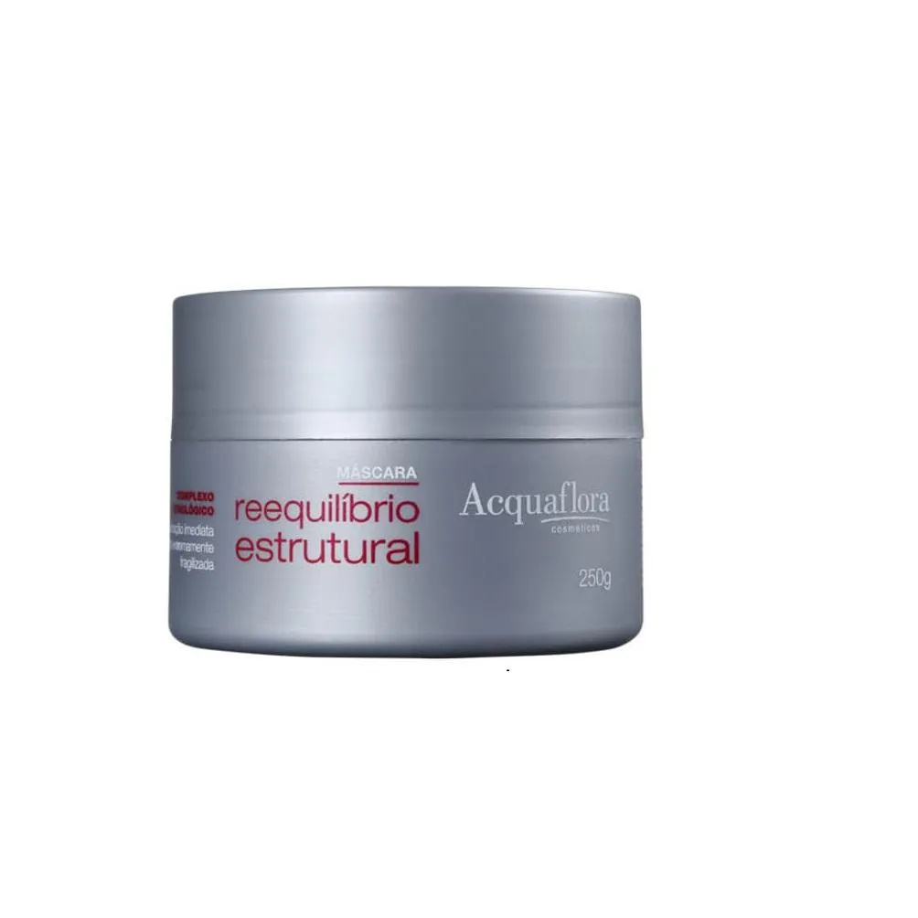 ACQUAFLORA REEQUILíBRIO ESTRUTURAL - MáSCARA CAPILAR 250G