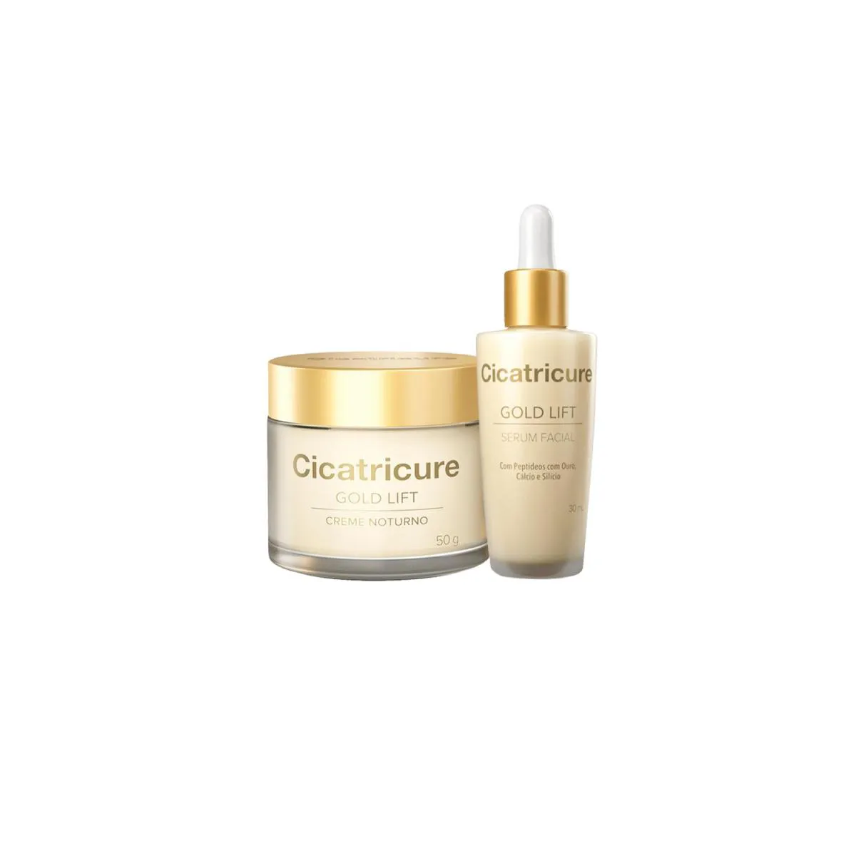 KIT CICATRICURE GOLD LIFT NOTURNO SéRUM (2 PRODUTOS)