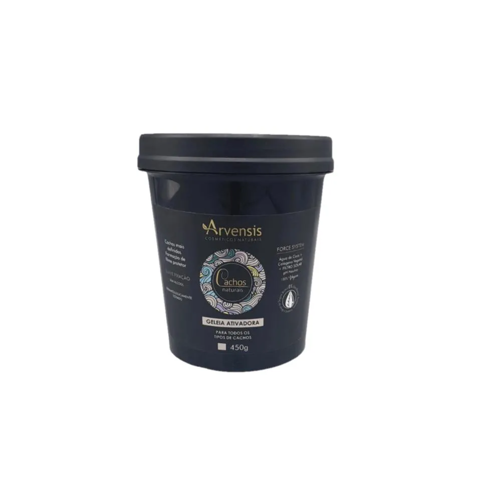 ARVENSIS CACHOS NATURAIS SUAVE FIXAçãO- GELEIA ATIVADORA 450G