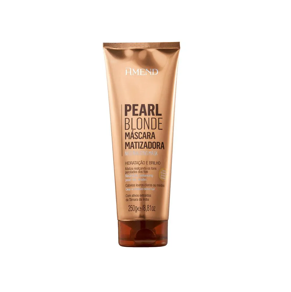 MASCARA MATIZADORA AMEND PEARL BLONDE 250G