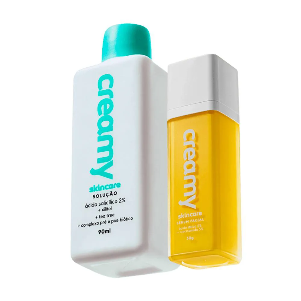Kit Creamy Skincare Combate As Espinhas (2 Produtos)