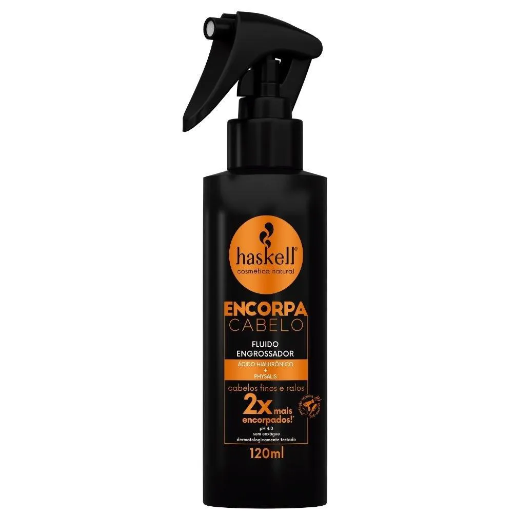 HASKELL FLUIDO ENGROSSADOR ENCORPA CABELO FINALIZADOR 120ML