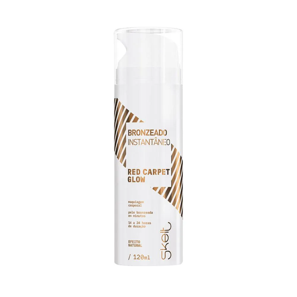 SKELT RED CARPET GLOW BRONZEADO INSTANTâNEO - AUTOBRONZEADOR 120ML