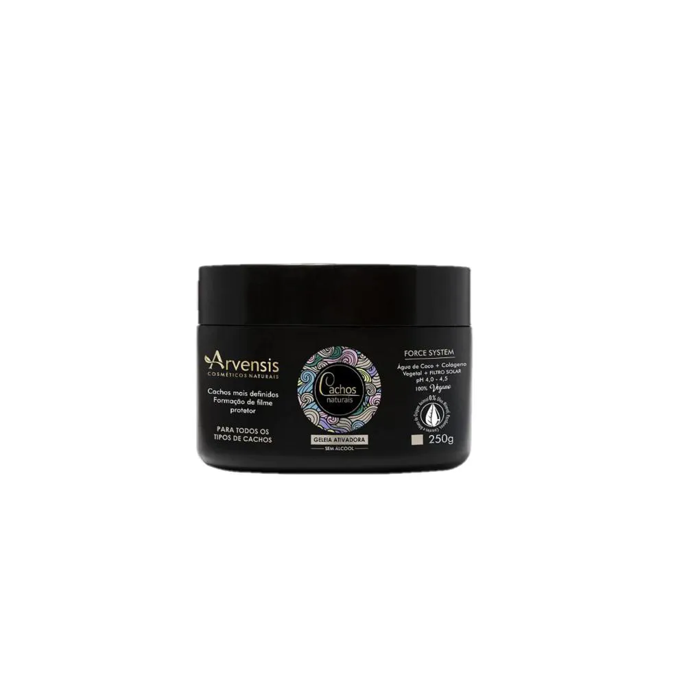 ARVENSIS CACHOS NATURAIS PARA TODOS OS CACHOS- GELEIA ATIVADORA 250G