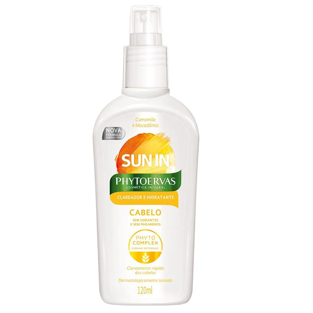 PHYTOERVAS SUN IN CLAREADOR E HIDRATANTE - CABELO 120ML