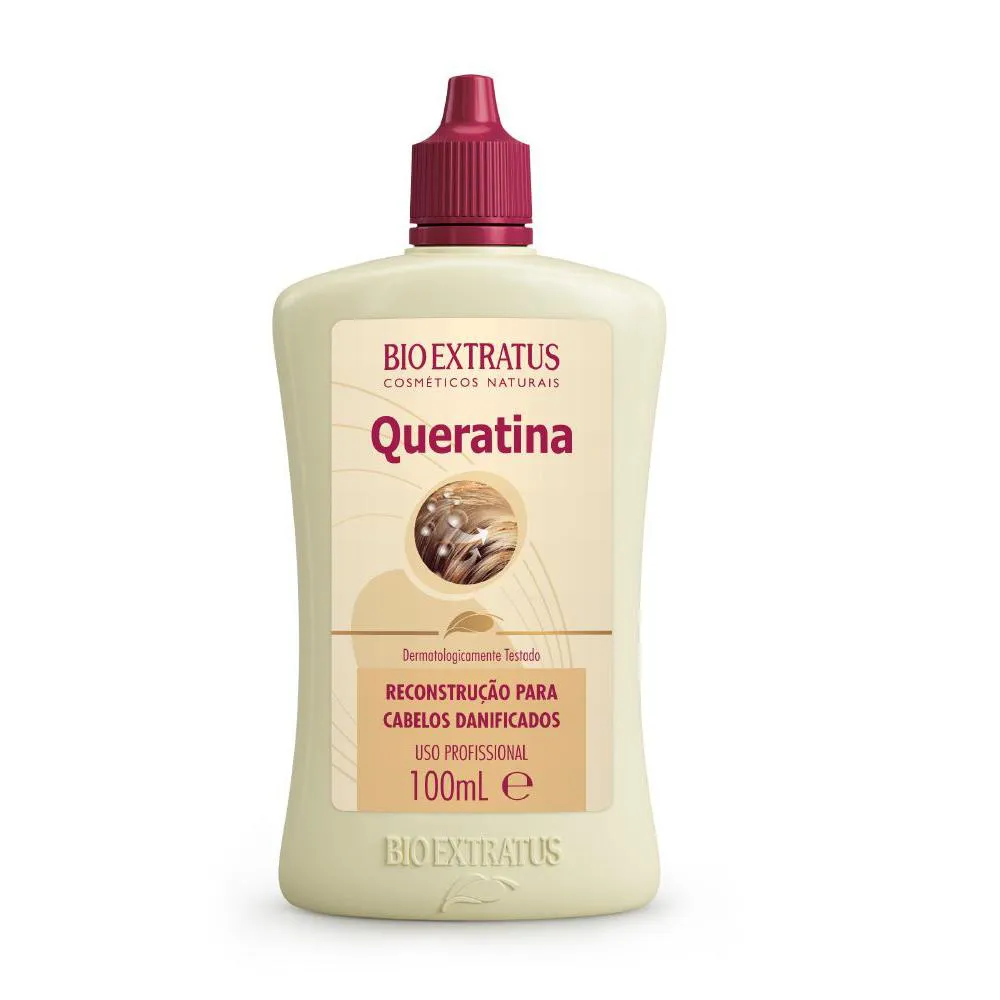 Bio Extratus Reconstrução Para Cabelos Danificados Queratina Concentrada 100ml