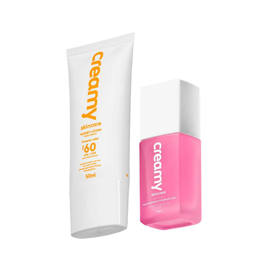 Kit Creamy B Complex 20 Protetor Solar (2 Produtos)