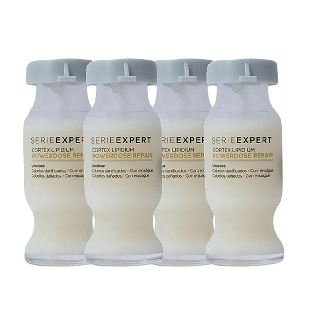 Kit L'Oréal Professionnel Expert Absolut Repair Cortex Lipidium Power Repair - Ampola Capilar 10ml (4 Unidades)