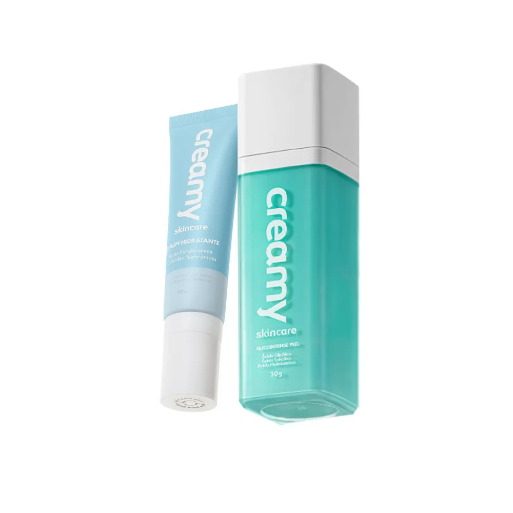 Kit Creamy Skincare Glicointense Peel E Sérum Hidratante (2 Produtos)