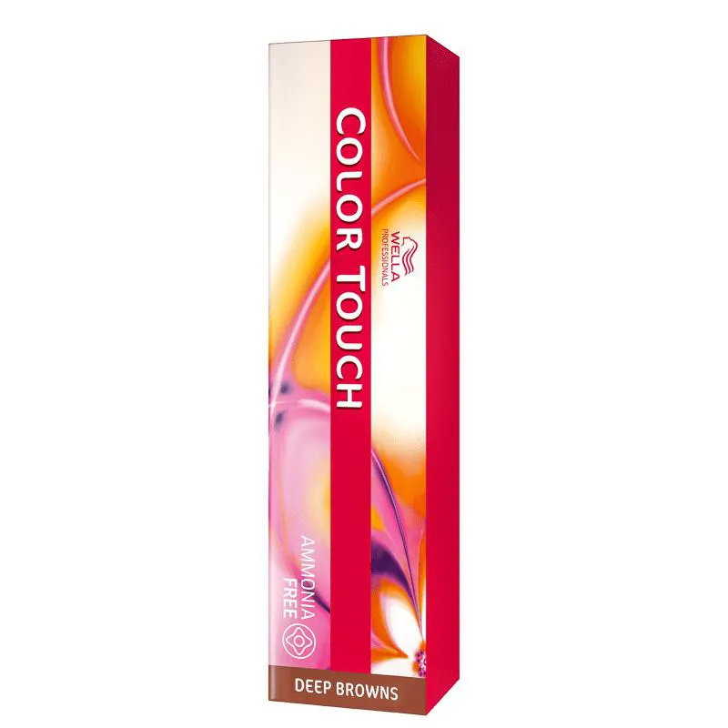 Wella Professionals Color Touch 7/71 Louro Médio Marrom Acinzentado - Tonalizante 60G